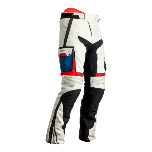 RST RST Pro Series Adventure-X CE Mens Textile Jean White/Black/Red/Blue
